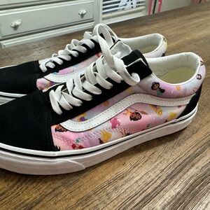 Disney Black and Pink Sneakers with Playful Design